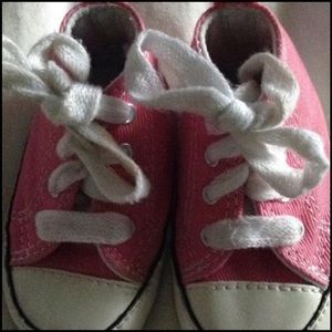Infant Vans Pink never worn size 2